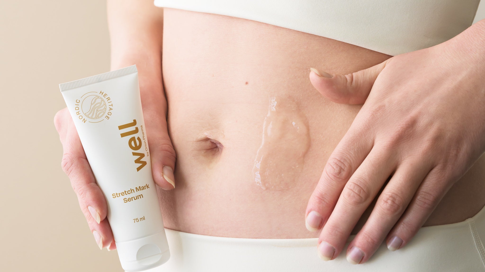 Well by Orion Pharma Strech mark serum