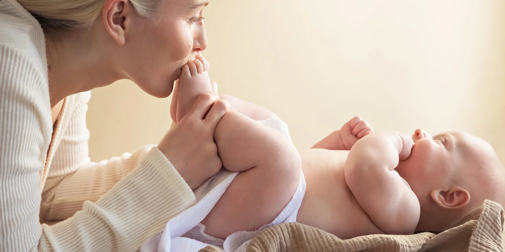 Mamma och baby.